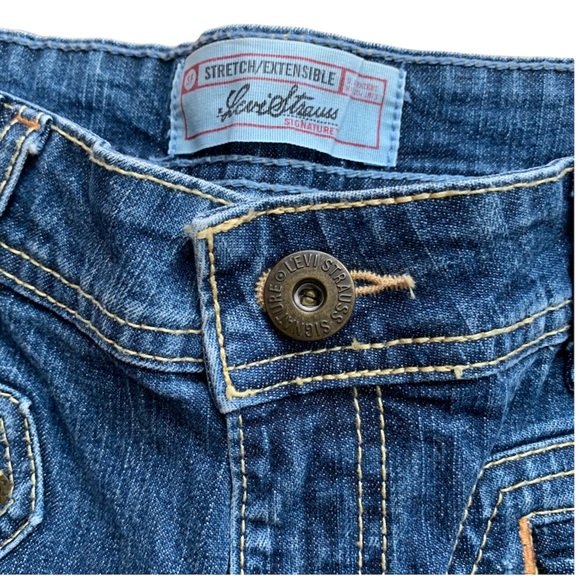 Levi STRAUSS SIGNATURE 90s VIBE DENIM WOMENS JEANS SIZE 8 - Picture 8 of 10